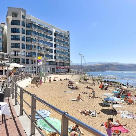 アパート Spectacular 3-bedroom Ocean View In Canteras *