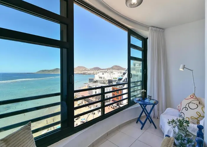 Spectacular 3-bedroom Ocean View In Canteras 公寓 大加那利岛拉斯帕尔马斯
