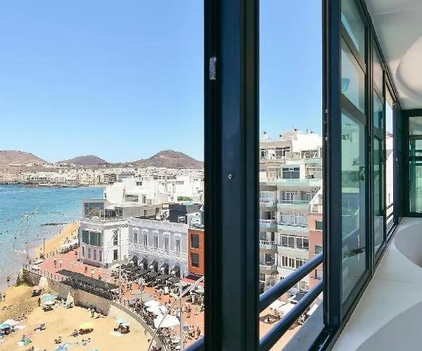 Spectacular 3-bedroom Ocean View In Canteras * 大加那利岛拉斯帕尔马斯